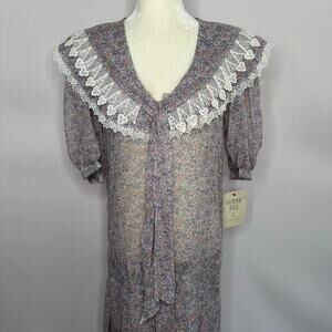 Vintage Gunne Sax by Jessica McClintock Prairie Cottagecore Dress NWT